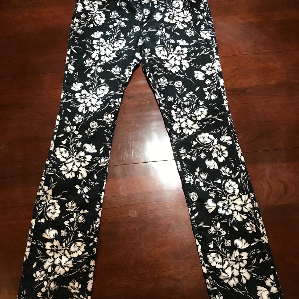 low rise stretchy pants